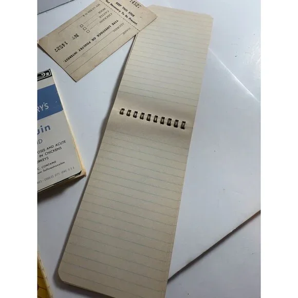 Vintage Advertising Notepads VC Fertilizers Tex Hi Plant Food Farmer Lot READ - Picture 11 of 13